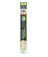 Clover Takumi Bamboo 9 Inch Single Point Knitting Needle Size 10.5 - $10.82 CAD