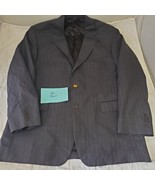 Brooks Brothers 346 STRETCH Wool Grey Blazer Suit Jacket Sport Coat 42R - £23.25 GBP