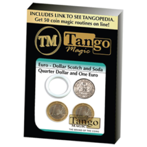 Euro-Dollar Scotch And Soda (ED000) (Quarter Dollar and 1 Euro) by Tango - Trick - £25.62 GBP