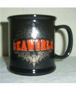 SEAWORLD BLACK CERAMIC COFFEE MUG SEAWORLD, INC.. - $24.38