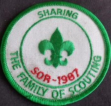 Vintage Scout-O-Rama Sew-On/Iron-On Patch – 1987 - Gently Used – VGC – COLLECT - £4.76 GBP