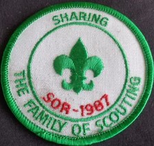 Vintage Scout-O-Rama Sew-On/Iron-On Patch – 1987 - Gently Used – VGC – COLLECT - £4.69 GBP