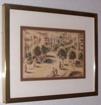 Signed 1952 David Gilboa Judaica Tel Aviv Israel Litho - £304.31 GBP