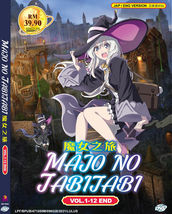 Dvd Anime Majo No Tabitai Complete Tv Series VOL.1-12 End ~Eng Dub ~+ Free Ship - £30.54 GBP