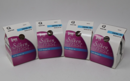 L&#39;eggs Silken Mist Control Top Semi Opaque Leg Pantyhose Suntan 4 Pairs ... - $24.73