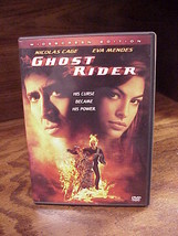 Ghost Rider Movie DVD, Widescreen Edition, with Special Features, PG-13, 2007 - $4.95