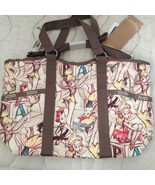 Lesportsac Disney Tinkerbell Small Carryall Tote NWT Tokyo exclusive w/c... - $269.00