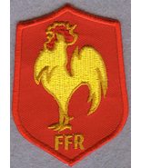 France #OLD1 National Rugby Union Team Badge Iron On Embroidered Patch - $181.79 MXN+