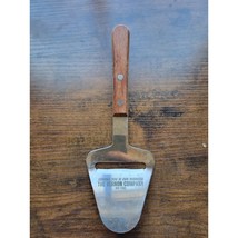 Vintage Vernon Stainless Steel Cheese Slicer/Server - Wood Handle - Taiwan - €15,38 EUR