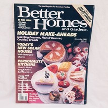 Better Home and Gardens Magazine Nov 1986 Holiday Desserts Christmas Kitchens - £8.01 GBP