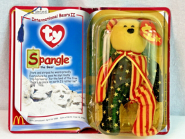 New Ty Beanie Baby Spangle Bear Sealed 1999 Mc Donalds Toy Ty - New - £23.67 GBP
