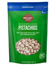 Wellsley Farms Roasted and Salted Pistachios (40 Oz) (1 pack) - £20.87 GBP