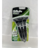 Gillette Mach3 Sensitive Disposable Microfins SkinGuard Razors 3ct COMBI... - $10.85 CAD