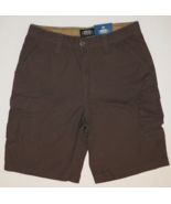 Rugged Wear Men's Cargo Shorts Charcoal Size 34 NWT - $29.99