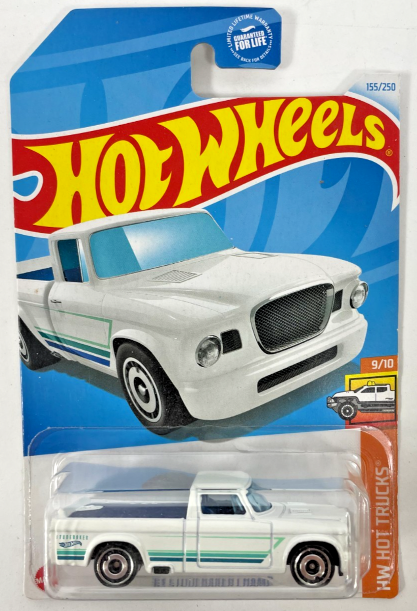Van / Sports Car / Hot Wheels HW Hot Trucks 63 Studebaker Champ #H40 - $13.85