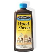 MINWAX Wood Sheen Water Based Rubbing Stain &amp; Finish Natural 12 Oz Disco... - $29.58