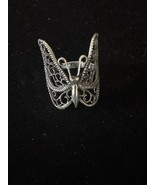 Silver Butterfly Ring Size 10 - $20.00