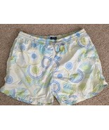 VILEBREQUIN Mens XXXL Green Blue White w/Circles Board Shorts Swim Beach... - £62.92 GBP