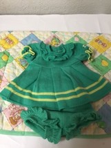Vintage Cabbage Patch Kids JESMAR Knit Dress &amp; Bloomers 1984-85 - £129.79 GBP