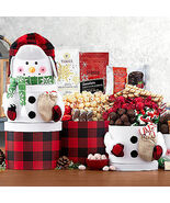 Snowman Sweets: Holiday Chocolate Gift Tower - $1,113.61 MXN
