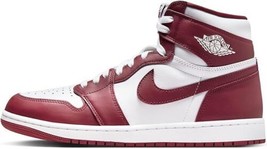 Jordan Mens Air Jordan 1 Retro High OG Basketball Sneakers, 12, White/Te... - $206.73