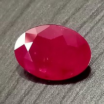 Red Ruby, Mozambique Ruby, Natural Ruby, 2.64 Cts., Ruby, Ruby Mozambique, Oval  - £764.06 GBP