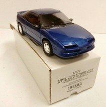 1991 Chevy Geo Storm Gsi Cobalt Blue Metallic Promo Car Ertl Amt Nib 6977 Gm - $24.55
