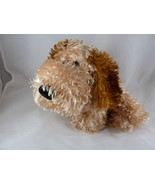 TY Beanie Buddies 2005 Perkins ? Shaggy shiny Dog Plush 12&quot; HTF Silky soft - $33.83 CAD