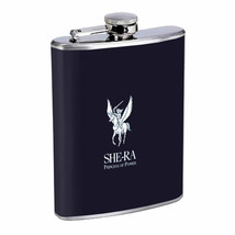 She Power Princess Em1 Flask 8oz Stainless Steel Hip Drinking Whiskey - £11.69 GBP