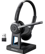 Wireless Headset with Mic for Work, Wireless Headphones with Mic Home/PC... - $37.95
