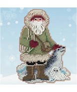 Arctic Adventure Cross Stitch Kit - Leopard Seal Beaded Ornament 2020 - ... - $43.51