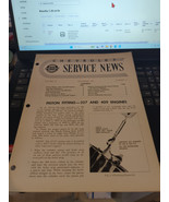 Chevrolet Service News Volume 33 December 1961 #12 Piston Fitting 327 an... - $129.54 MXN