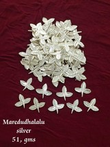BIS HALLMARKED 925 Silver Maredudhalalu - Pack of 108 - pure silver gift... - $76.66 CAD+
