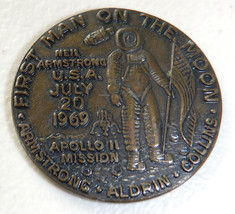 1969 Neil Armstrong - Apollo II Mission - First Man on Moon - Coin - $14.03