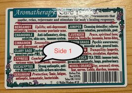 Aromatherapy Card 1 Wallet Card! - $2.92