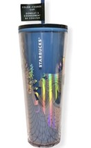 Starbucks 2021 Christmas Holiday Siren Mermaid Blue Color Change Tumbler... - £19.35 GBP