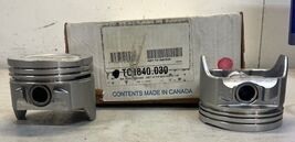 2 Quantity of Circle Engine Replacement Pistons Oversized 1840.030 (2 Qu... - $49.99