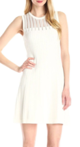 Ivanka Trump Fit and Flare Midi Dress Sz-L White - £30.86 GBP