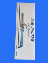 BaBylissPRO Nano Titanium Spring Curling Iron Blue 1-1/2" Barrel Swivel ... - $24.99