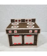 Vtg Betty Crocker Advertising Recipe Box Card Set with Brown Crochet Hom... - £24.18 GBP