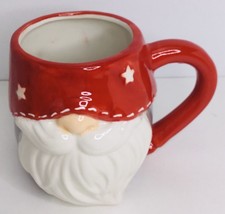Coffee Mug Boston International Ceramic 18oz Santa Gnome New - £13.42 GBP