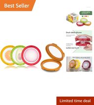 4-Pack BPA-Free Fruit &amp; Vegetable Storage Containers - Safe &amp; Space-Saving - $24.70
