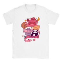 Kawaii cute t shirt panda tee shirt sloth t-shirt cat lovers trend gift ... - $27.88