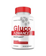 Gluco Advance Capsules, Max Strength Blood Support Supplement (1 Pack) - $363.46 MXN