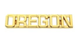 Oregon Gold Uniform Lapel Pin Bar  - £14.26 GBP