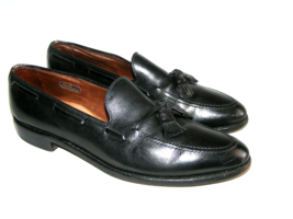 Allen Edmonds Drees Shoes Black Leather  Men&#39;s Size 11.5 AAA N Loafer Sl... - £36.16 GBP