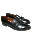 Allen Edmonds Drees Shoes Black Leather  Men&#39;s Size 11.5 AAA N Loafer Sl... - £36.27 GBP