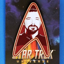 Star Trek The Next Generation William T Riker Insignia Enamel Pin Figure  - £12.59 GBP