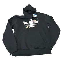 Adidas II3179 Womens Black Floral Hoodie Size Small New with tags - $653.57 MXN