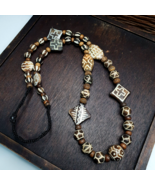 Vintage Pumtek Pyu Burmese Beads Long Necklace - £91.97 GBP